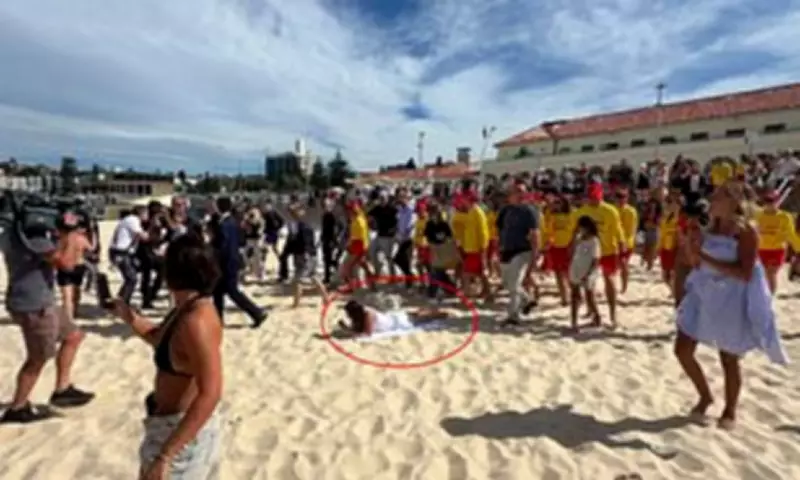 Sunbather's Unbothered Bondi Moment with Harry and Meghan Goes Viral