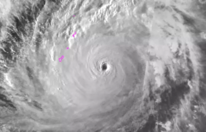 Super Typhoon Sinlaku Threatens Remote US Islands with Destructive Winds