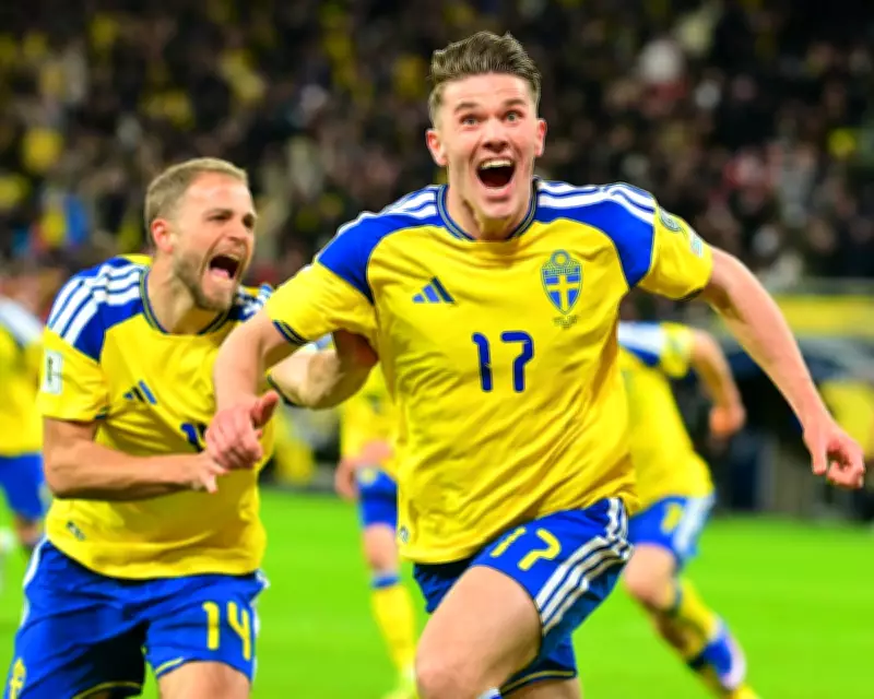 Sweden Qualify for World Cup After Viktor Gyökeres' Late Winner Against Poland