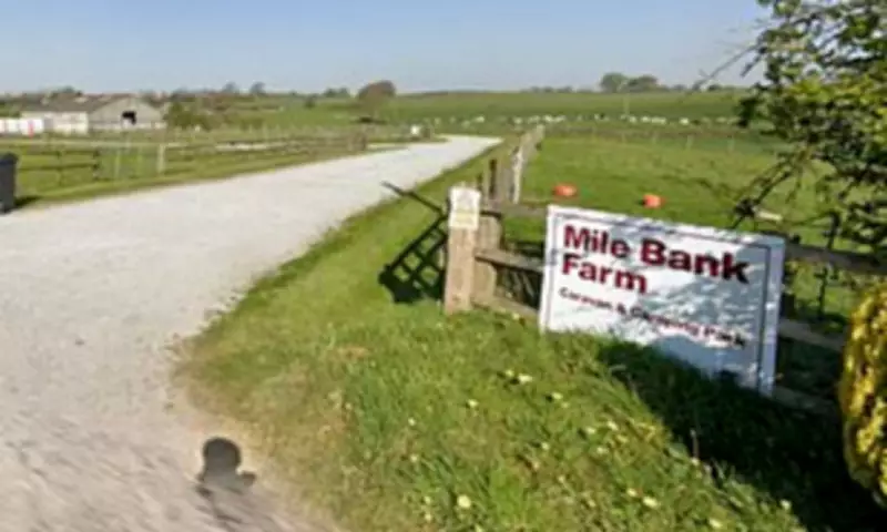 Teen girl and man arrested after car crashes into pensioners at caravan park