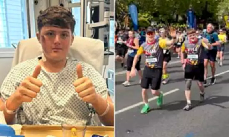 Teen Who Died for 13 Minutes After Tube Fall Completes London Marathon