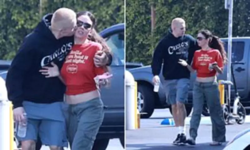 The Kid Laroi's Awkward PDA with Sophie HM on LA Breakfast Date