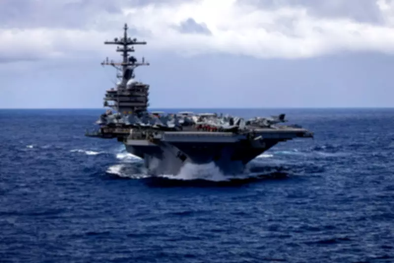 Third US Carrier Arrives in Middle East Amid Iran Strait Tensions