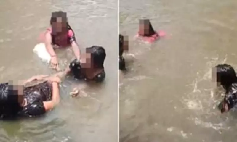 Three Indian Teenagers Drown in Waterfall Tragedy After Slipping on Rocks