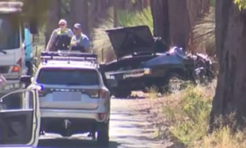 Three Killed in Perth Car Crash as Vehicle Strikes Tree and Roof Rips Open