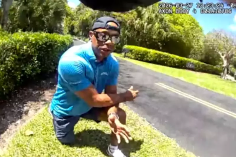 Tiger Woods Describes 'Boom' Moment in Car Crash Bodycam Footage