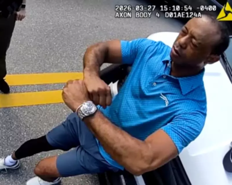 Tiger Woods DUI Arrest: Bodycam Shows Golfer's Shock and Pill Discovery