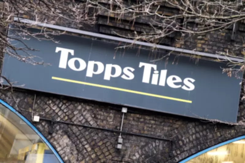 Topps Tiles to Shutter 23 Stores Amid Market Challenges and Rising Costs