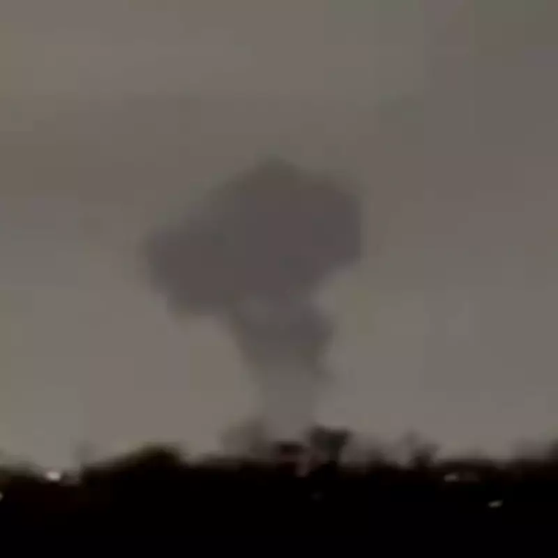 Toronto Explosion: Orange Sky After Blast Near Downsview Airport Military Base