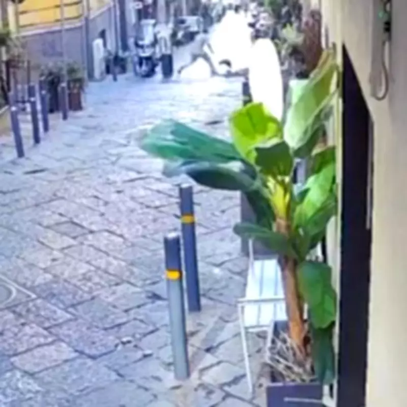 Tourist killed by statue thrown from balcony in Naples birthday trip