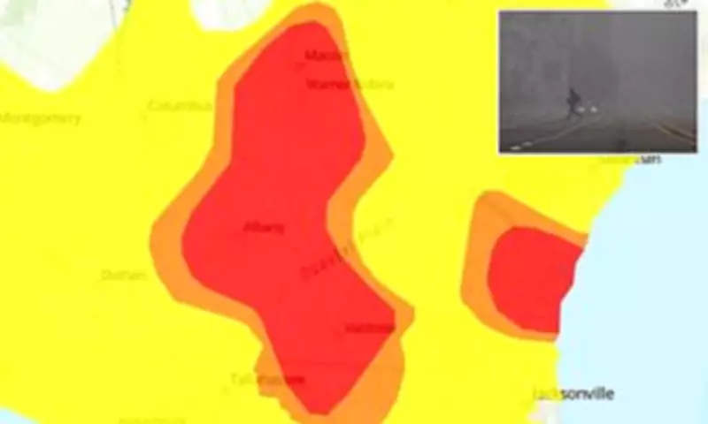 Toxic Air Crisis Engulfs Southern US as Wildfire Smoke Spreads Across Multiple States