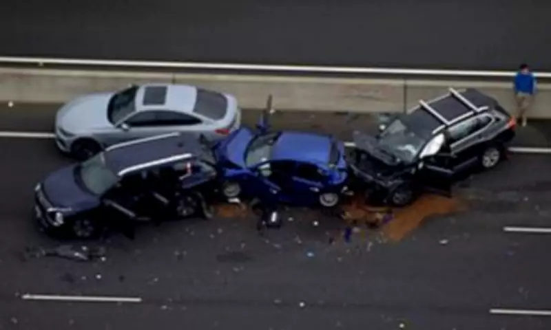 Tragic Five-Car Pile-Up on Monash Freeway Claims Life of 12-Year-Old Boy