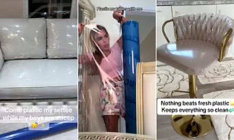 Traveller Women's Plastic-Wrapped Homes Spark Online Debate