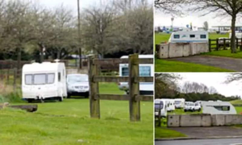 Travellers Occupy Ancient Edinburgh Site Despite Community Security Efforts