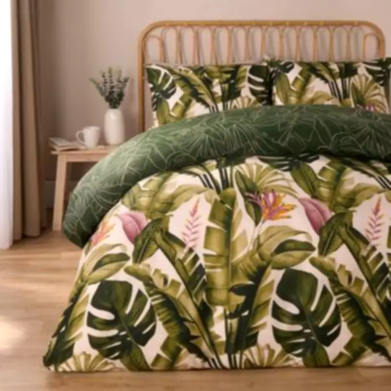 Tropical Duvet Set Slashed to £12 in Easter Sale, Praised for Easy Care