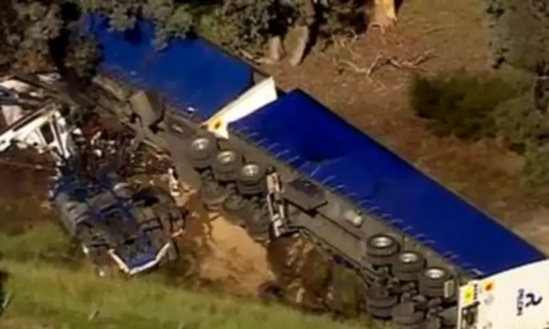Truck Driver Killed, Five Hospitalised in Hume Freeway Crash in Violet Town