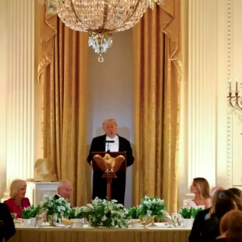 Trump Accused of Breaking Royal Protocol Over Iran Remark at State Dinner