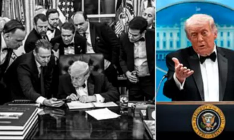 Trump and Aides Huddle Over Security Footage After WH Dinner Shooting Attempt