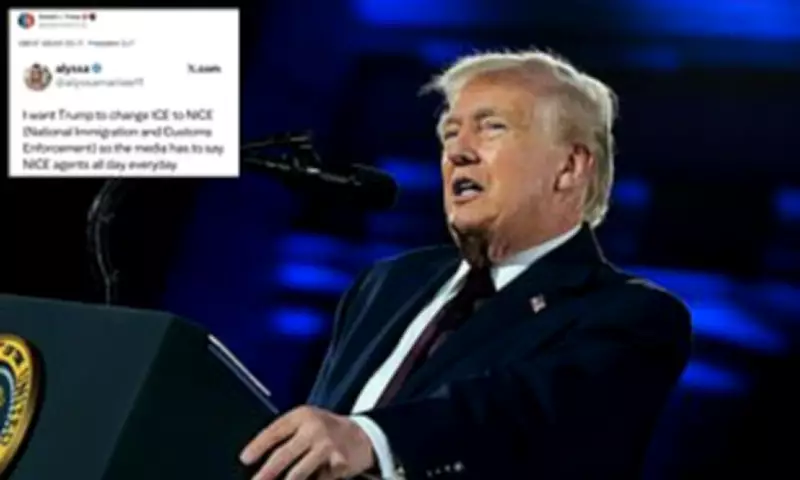 Trump Backs Renaming ICE to NICE to Troll Media