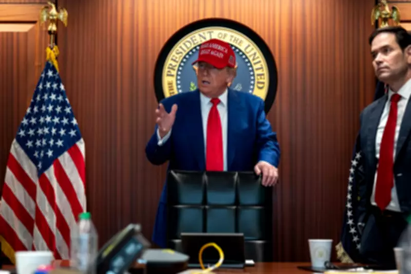 Trump Excluded from Iran Rescue Operation After Hours of 'Screaming' at Aides