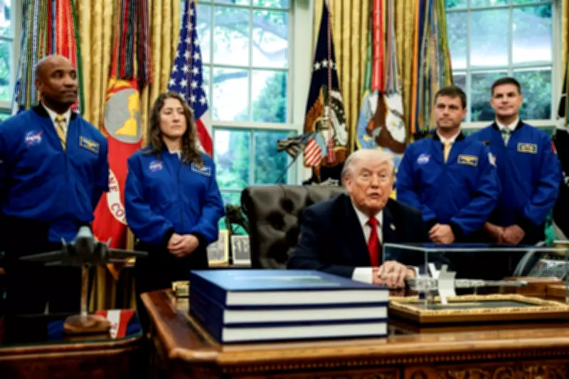 Trump Floats Joining Artemis II Astronauts on Next Moon Mission
