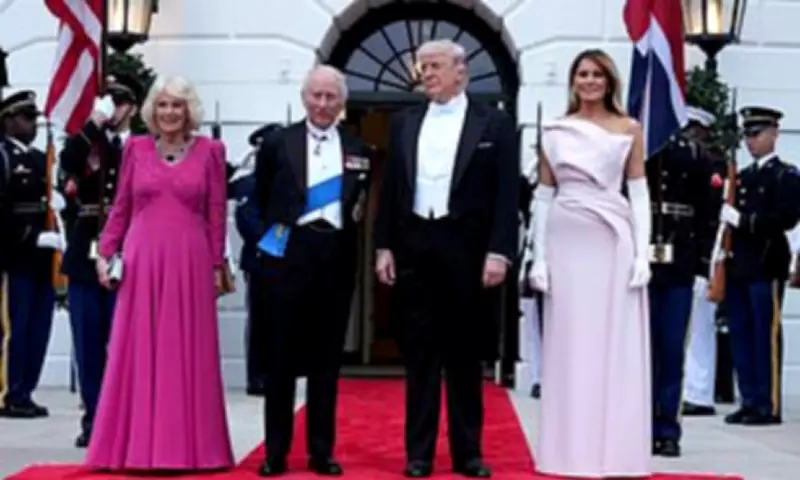 Trump Hosts King Charles at Glamorous White House State Dinner