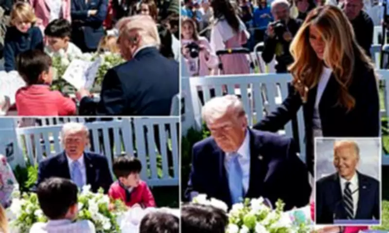 Trump Mocks Biden's Autopen Use During White House Easter Egg Roll Event