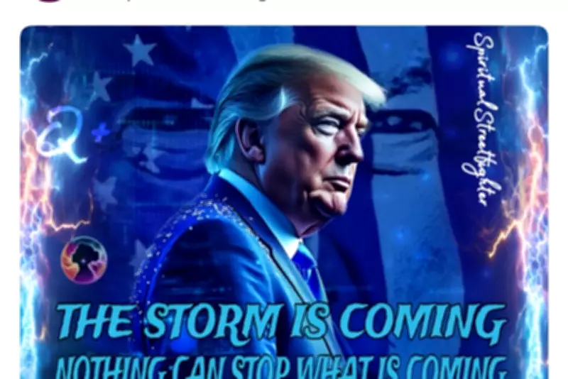Trump Shares QAnon Meme ‘The Storm is Coming’ on Truth Social