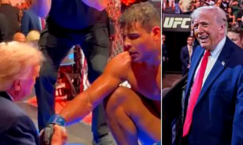 Trump Tells UFC Star He's 'Too Good Looking to Be a Fighter' Amid Iran Talks