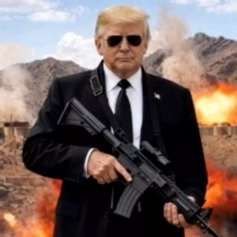 Trump Threatens Iran with 'No More Mr Nice Guy' in AI-Generated Image