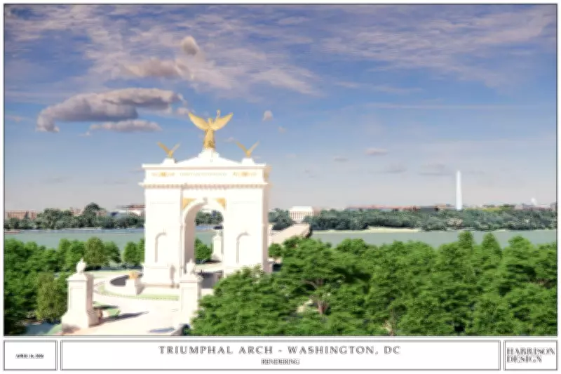 Trump's Proposed 250-Foot Victory Arch: New Renderings Revealed