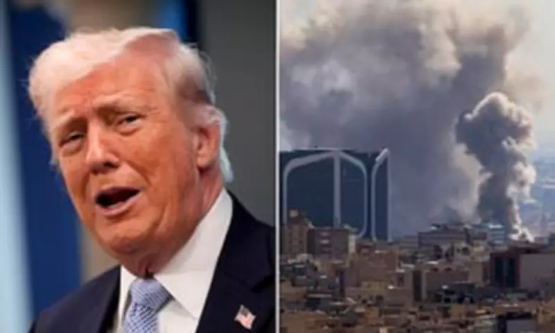 Trump's White House Briefing Sparks Mockery as He Issues Ultimatum to Iran