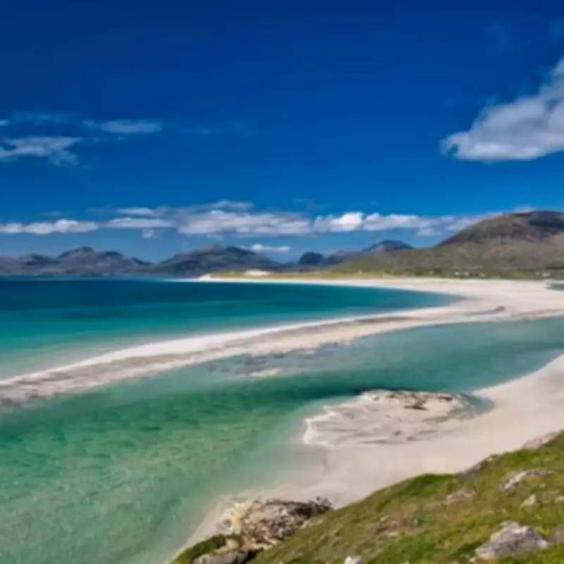 UK Beach Like Caribbean with Crystal Clear Waters and No Crowds