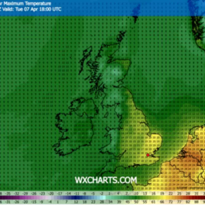 UK Set for 20C Mini-Heatwave, Outpacing Greece and Turkey Next Week