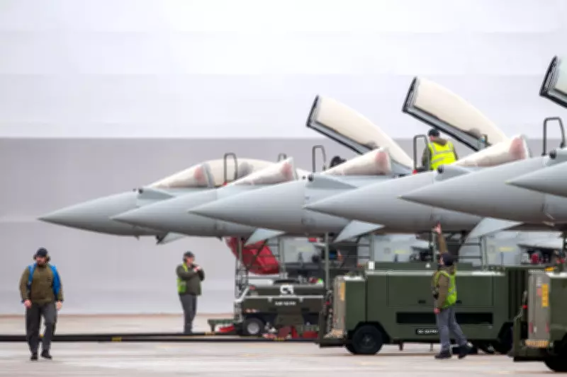 UK Typhoons Scrambled to Counter Russian Drone Threat Over Romania