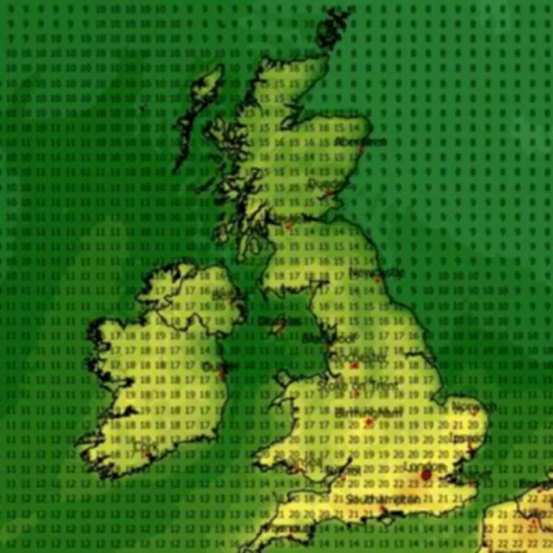 UK Weather Maps Predict 23C Heat Surge Across 28 Counties in Late April