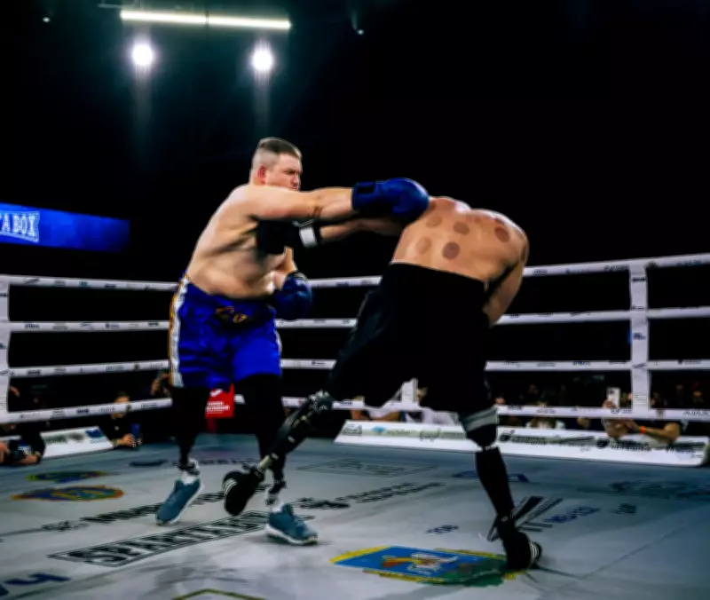 Ukrainian War Veterans Make History in World's First Double-Amputee Boxing Bout