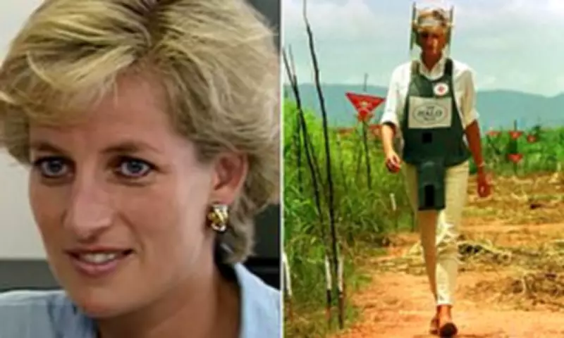 Unseen Princess Diana Angola Landmine Footage Released After 27 Years