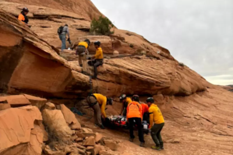 Utah Canyon Rescue: Parent Survives 80-Foot Fall During Family Hike