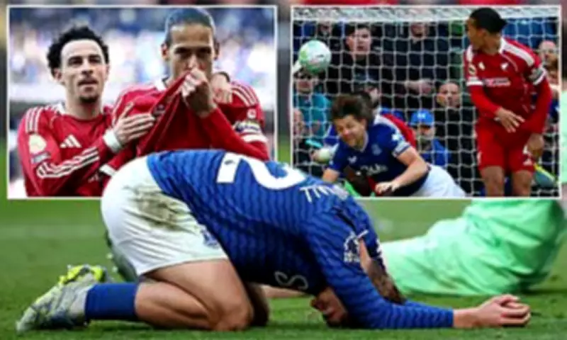 Van Dijk's Dramatic Late Winner Seals Liverpool Victory Over Everton