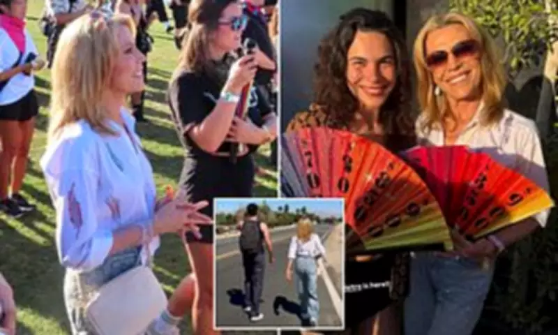 Vanna White Brings Wheel of Fortune Flair to Coachella Festival