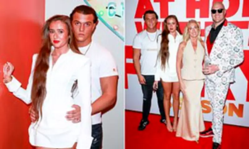 Venezuela Fury's Red Carpet Debut with Fiancé Noah Price at Family Screening