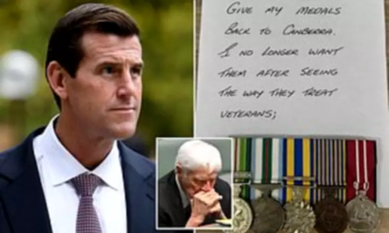 Veteran Returns Medals to Canberra in Protest Over Ben Roberts-Smith Arrest
