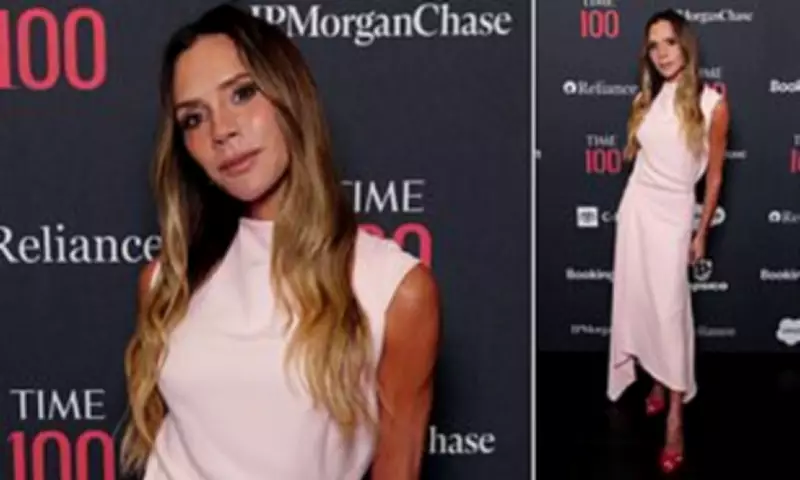 Victoria Beckham Addresses Family Feud While Showcasing Style at TIME Summit