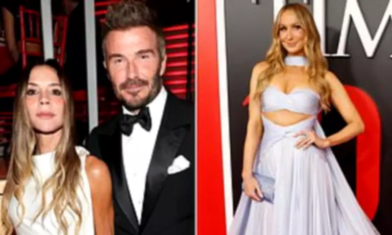 Victoria Beckham Smile Joke at Time100 Gala Leaves Her Unamused