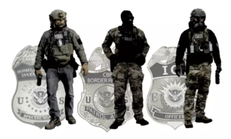Visualizing Federal Agents in Trump's Immigration Crackdown