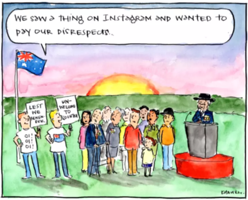 Who's Bringing Their Culture Wars to Anzac Day?