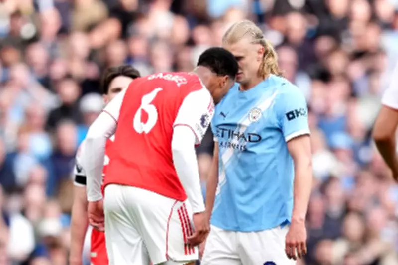 Why Gabriel Escaped Red Card for Haaland Headbutt Incident in Title Clash