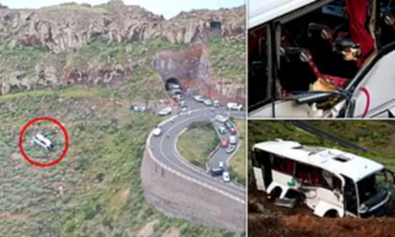 Widow of British Pensioner Among Hospitalised in La Gomera Bus Crash Tragedy
