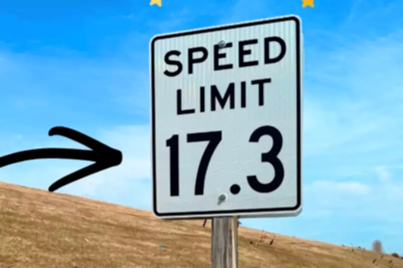 Wisconsin Road Uses Decimal Speed Limit to Make Drivers Slow Down